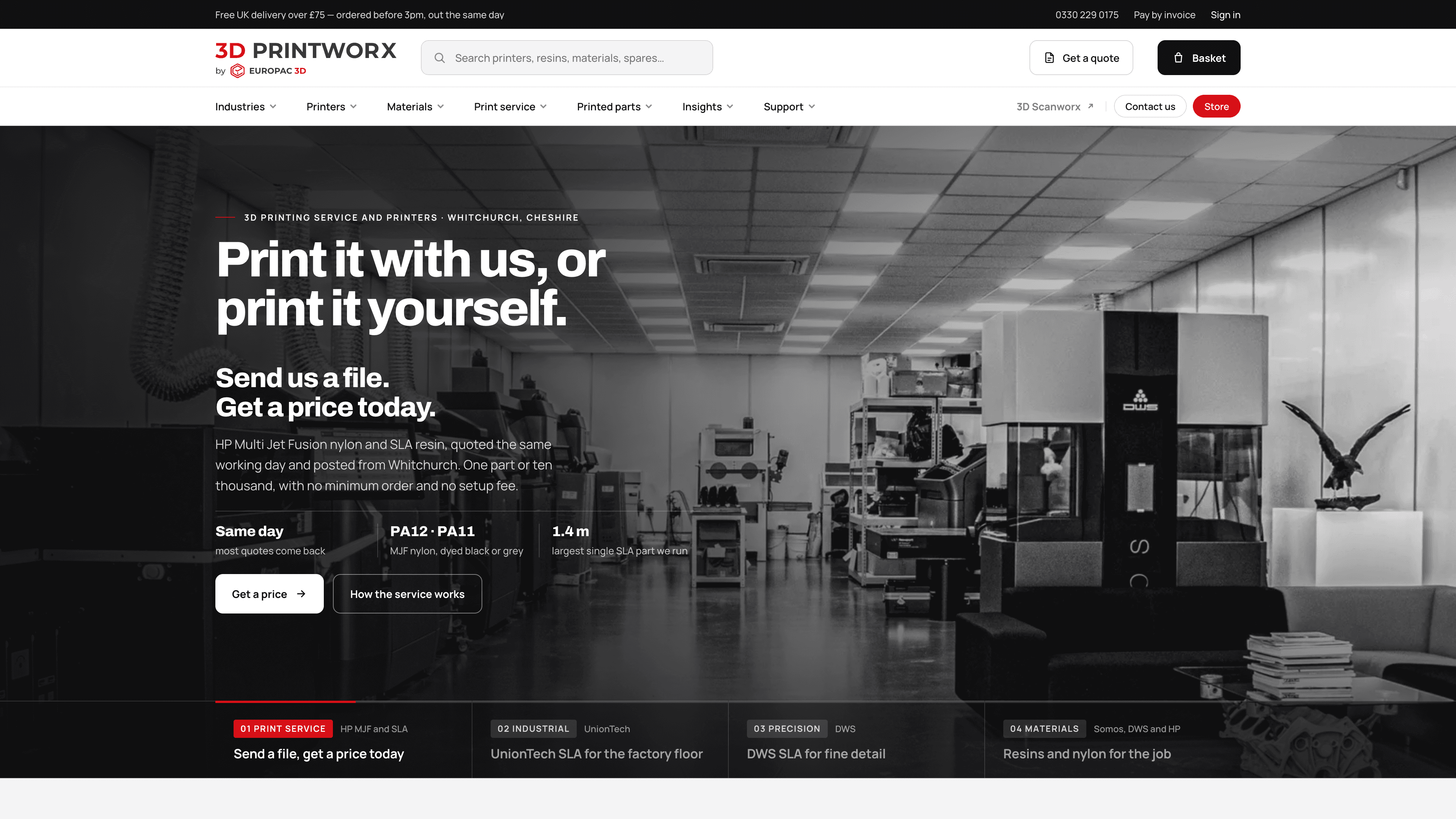 A website hero designed and built by Web Hero