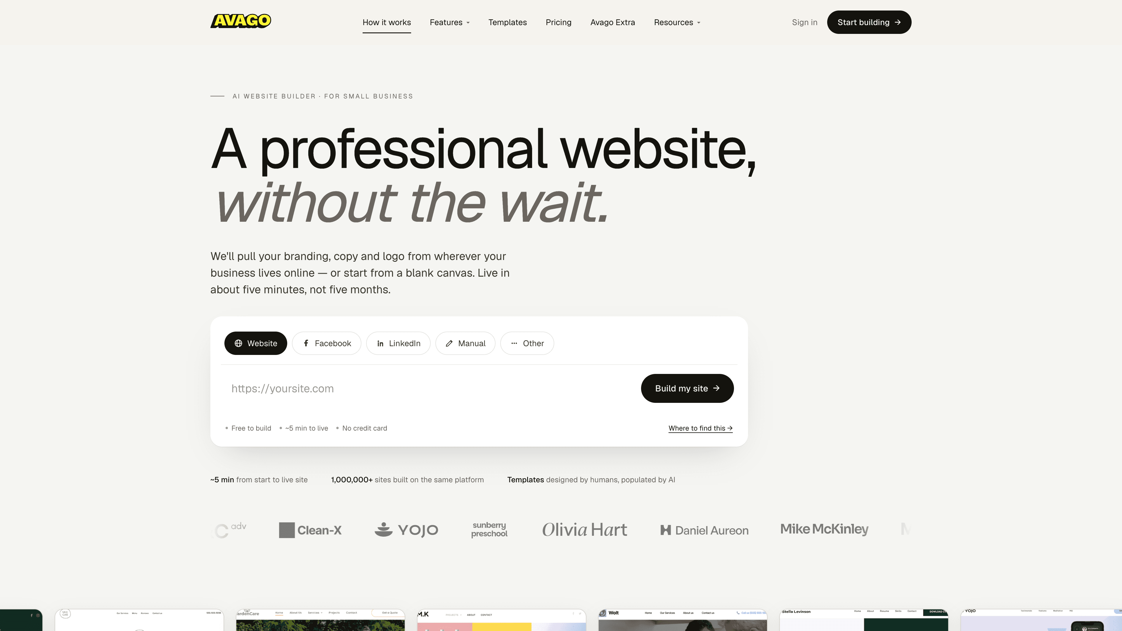 A website hero designed and built by Web Hero