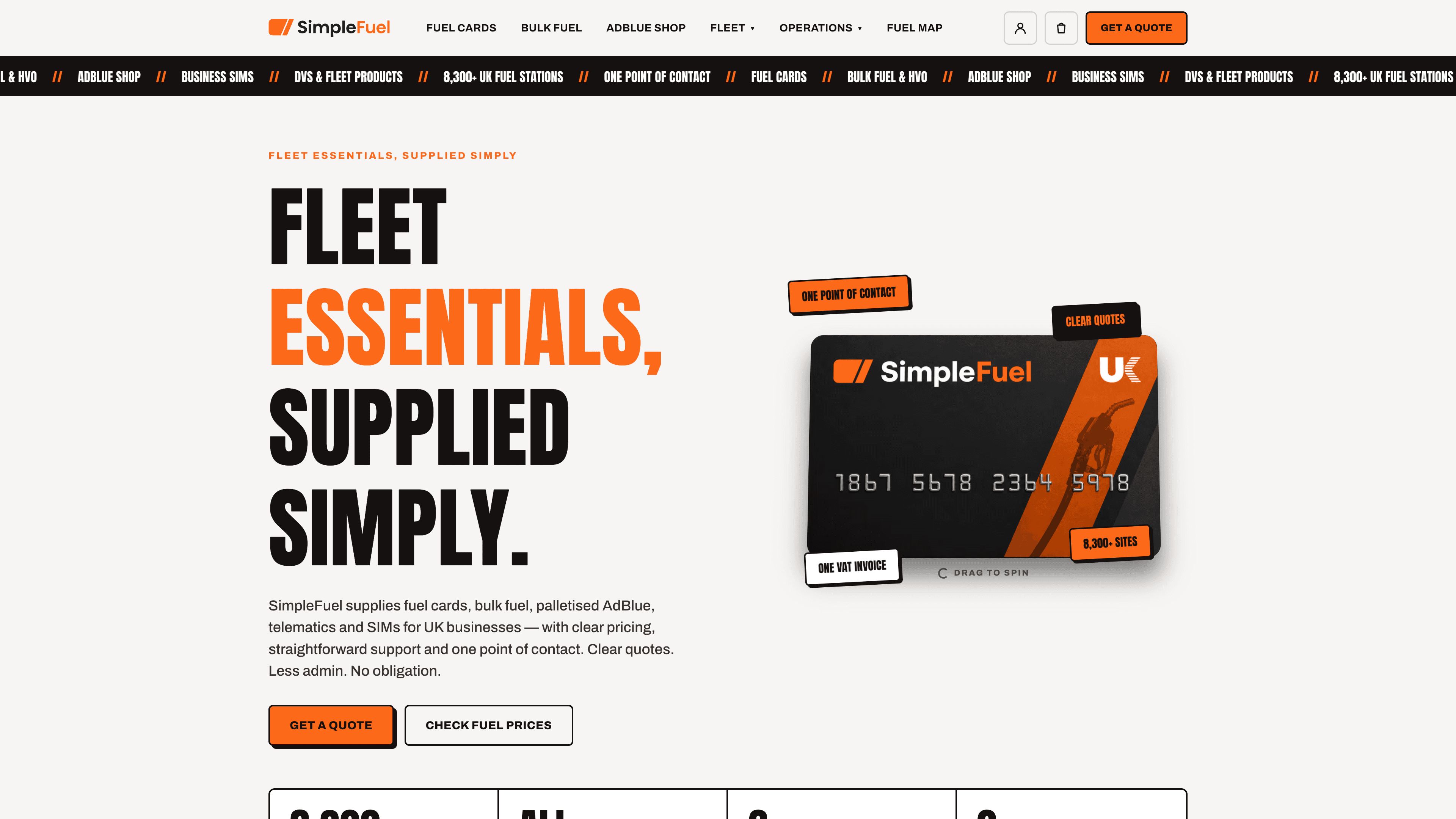 A website hero designed and built by Web Hero