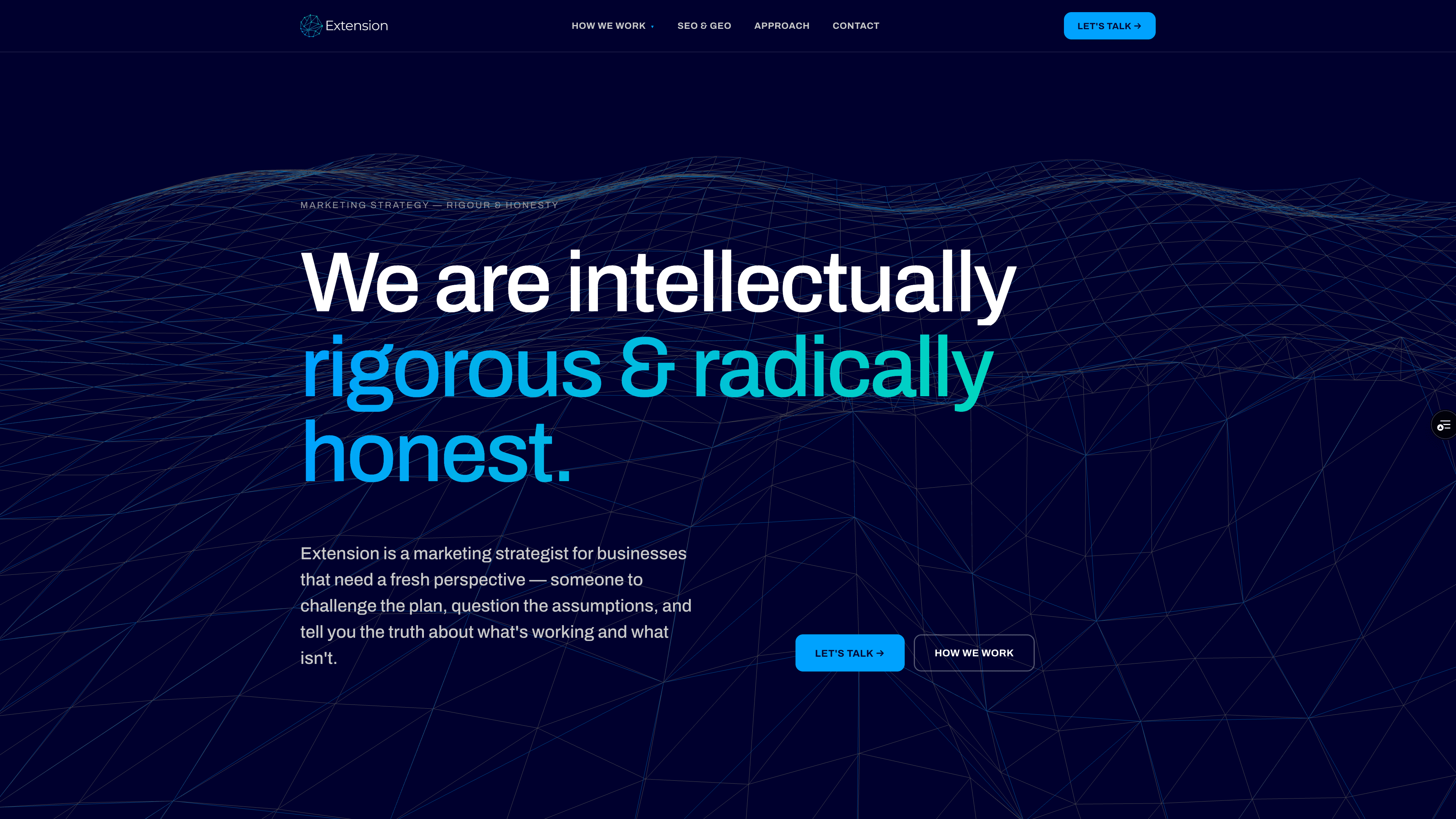 A website hero designed and built by Web Hero