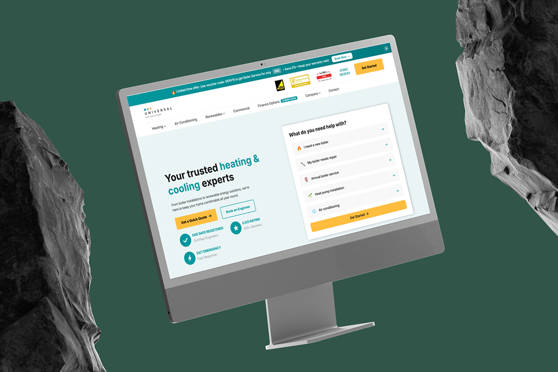 Universal Gas project by Web Hero